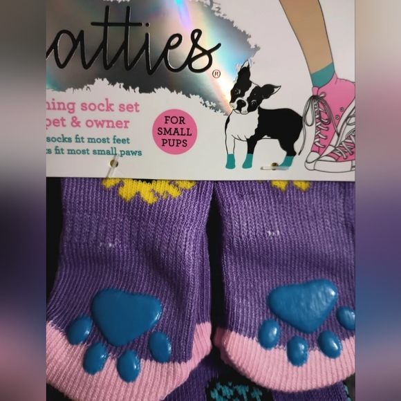 🆕️Chatties Matching Sock Set For Pet & Owner (for Small Puppies) - Picture 5 of 5